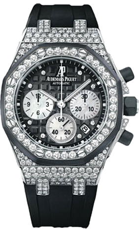 Review 26092CK.ZZ.D002CA.01 Fake Audemars Piguet Ladies Royal Oak Offshore Chronograph watch